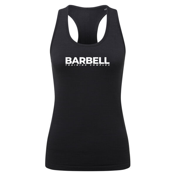 Barbell Training Complex  - Women's Recycled Seamless 3D Fit Multi-Sport Flex Vest Thumbnail